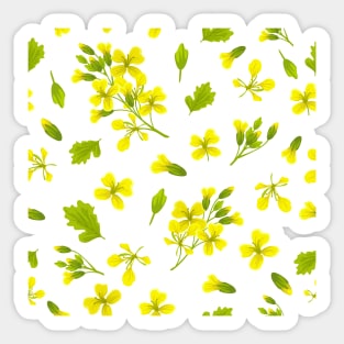 spring floral pattern Sticker